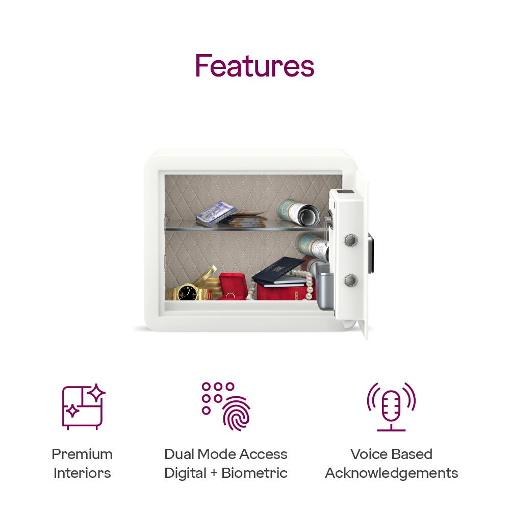 Godrej NX PRO Luxe Digi + Bio 30L Home Locker