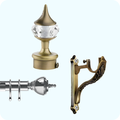 Curtain Holders & Fittings