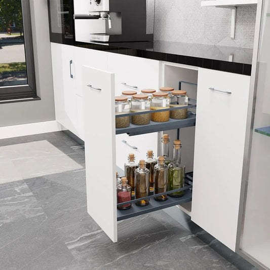 Ebco Bottle Pullout, Soft Close, 2 Tier