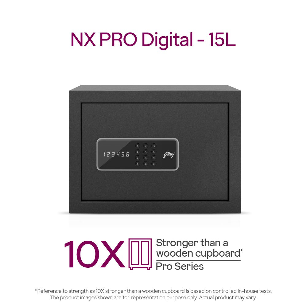 Godrej NX Pro Digital Ebony Home Locker