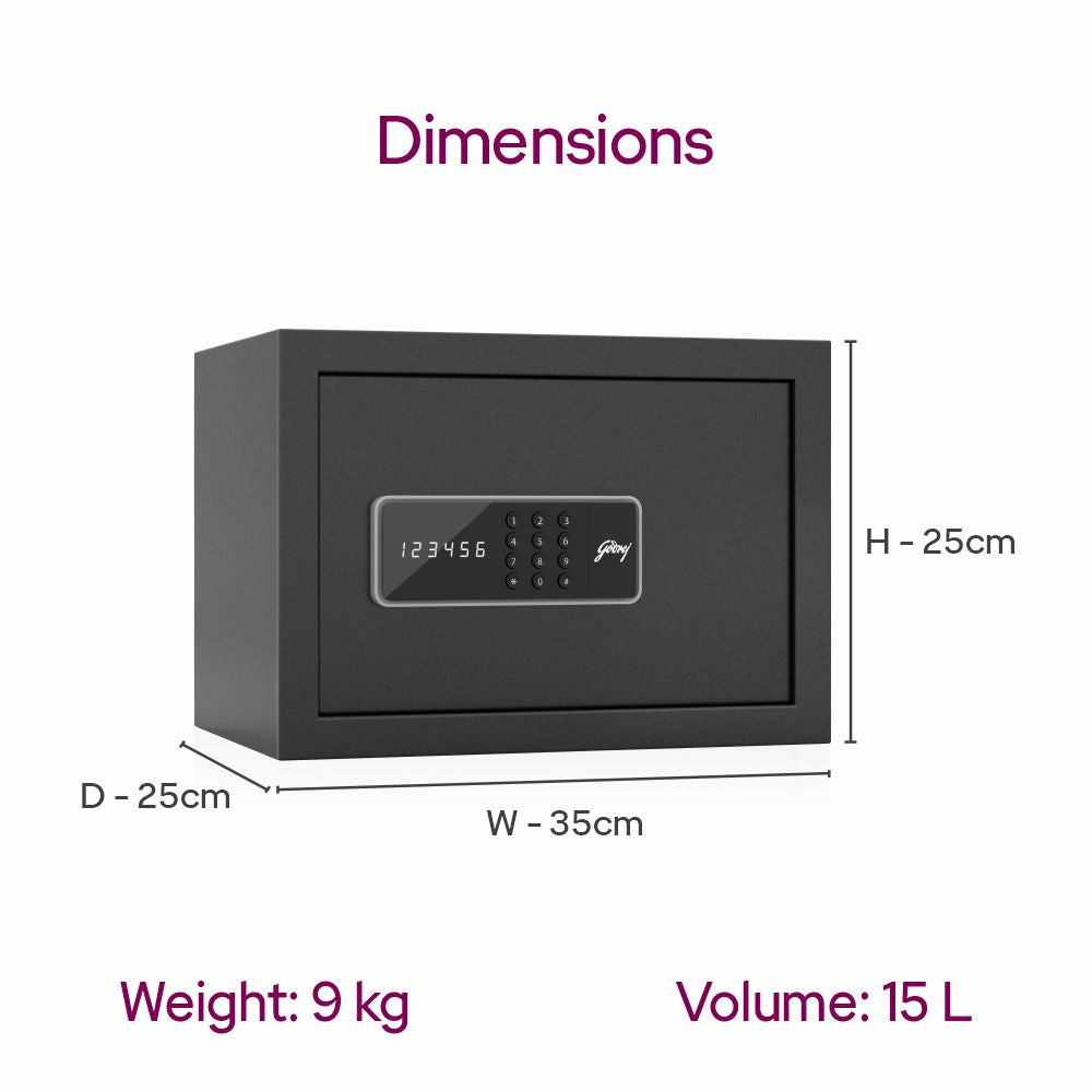 Godrej NX Pro Digital Ebony Home Locker