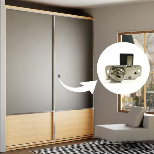 Ebco Sliding Wardrobe Lock Center