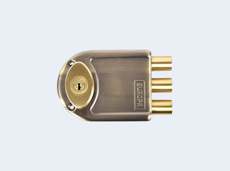 Europa 8123 High Security Main Door Lock with 3 Dead Bolts & 14 Pin Dimple Key Technology