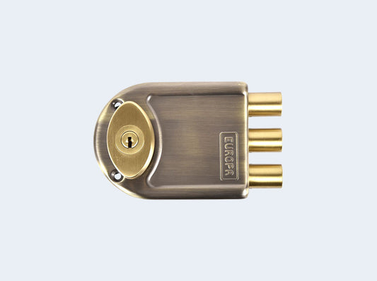 Europa 8123 High Security Main Door Lock with 3 Dead Bolts & 14 Pin Dimple Key Technology
