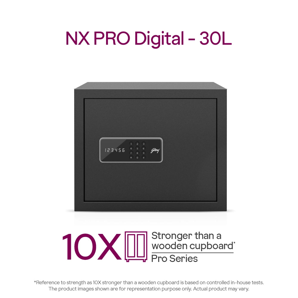 Godrej NX Pro Digital Ebony Home Locker