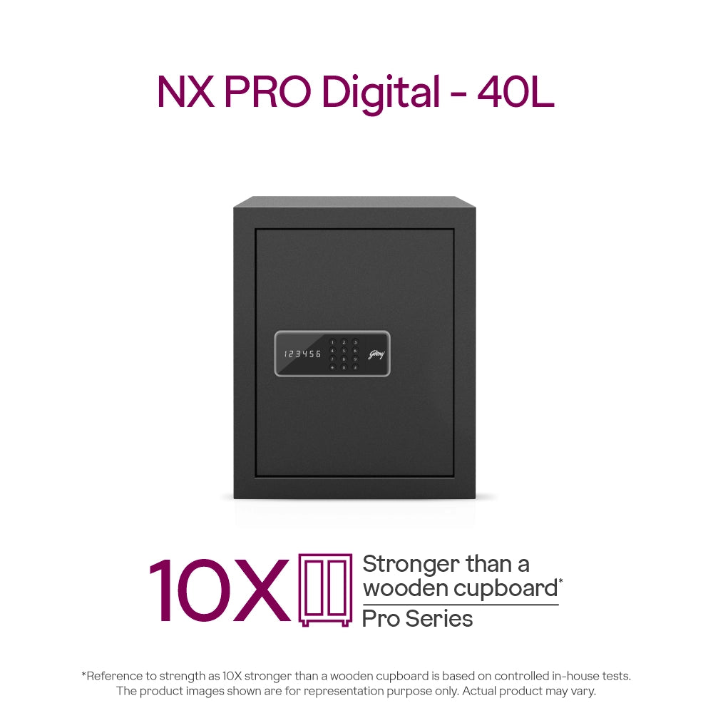 Godrej NX Pro Digital Ebony Home Locker