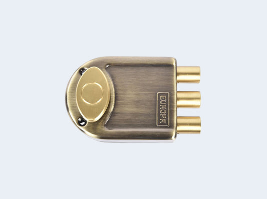 Europa 8113 High Security Triple Deadbolt Main Door Lock with 14 Pin Dimple Key Technology