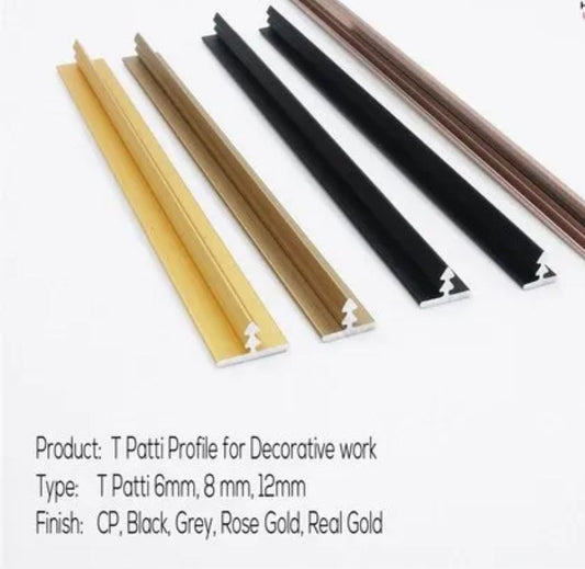 Aluminium T-Patti (10FT)