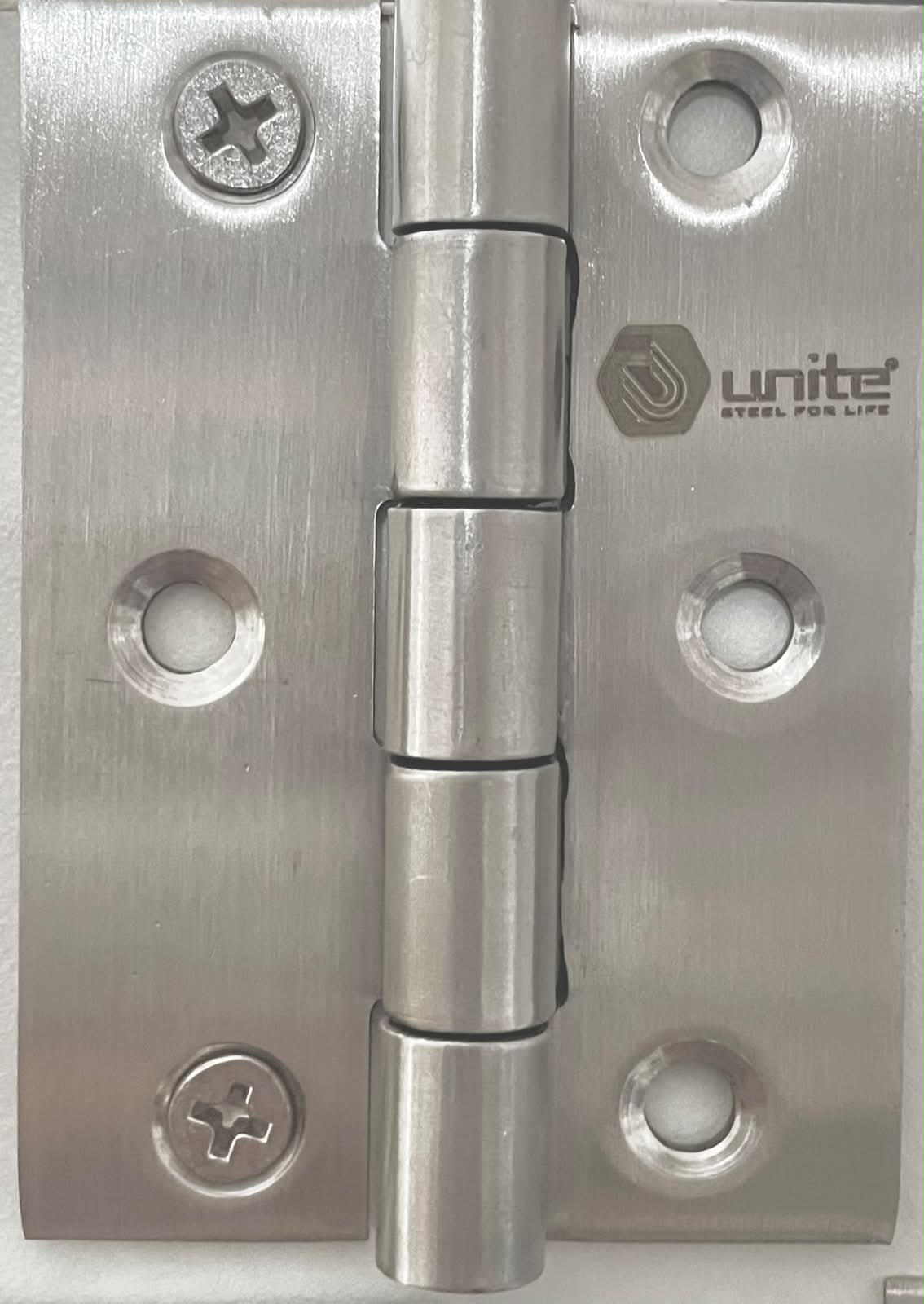 UNITE Door Butt Hinges, Stainless Steel