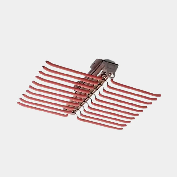 Hettich Top Mounted Pants Rack - Two Row Soft-Close Pull-Out