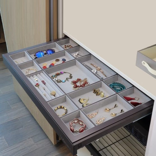 EBCO Wardrobe Pullout Drawer Organiser (Soft Close)