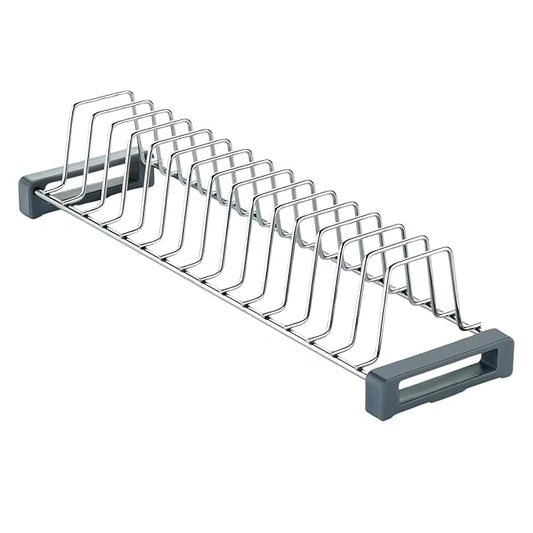 Cup&Saucer Holder stand Stainless Steel for Kitchen Drawer