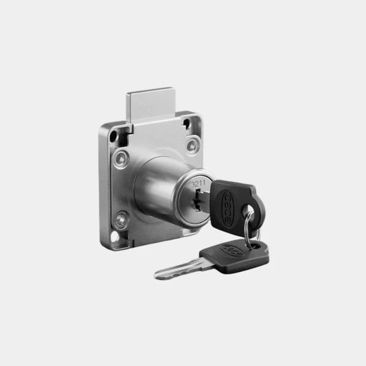 Ebco Multi-Purpose Square Lock Target (22mm) Drawer Lock