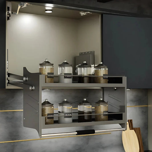 Ebco Kitchen Pulldown System - Glass Style (KPDSG)