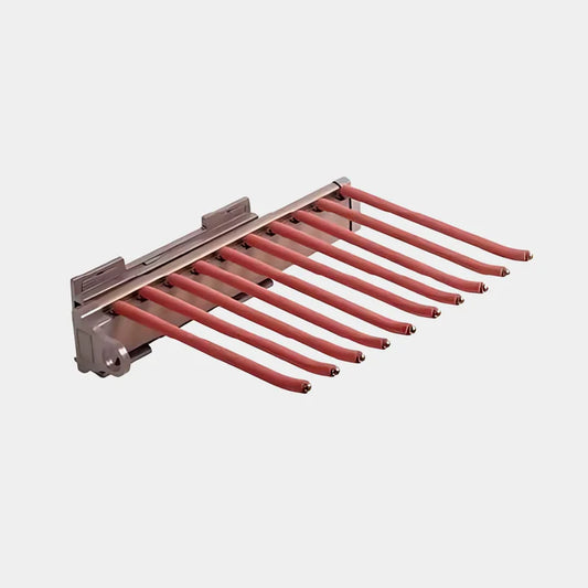 Hettich Lateral Pants Rack - Soft-Close Wardrobe Pull-Out